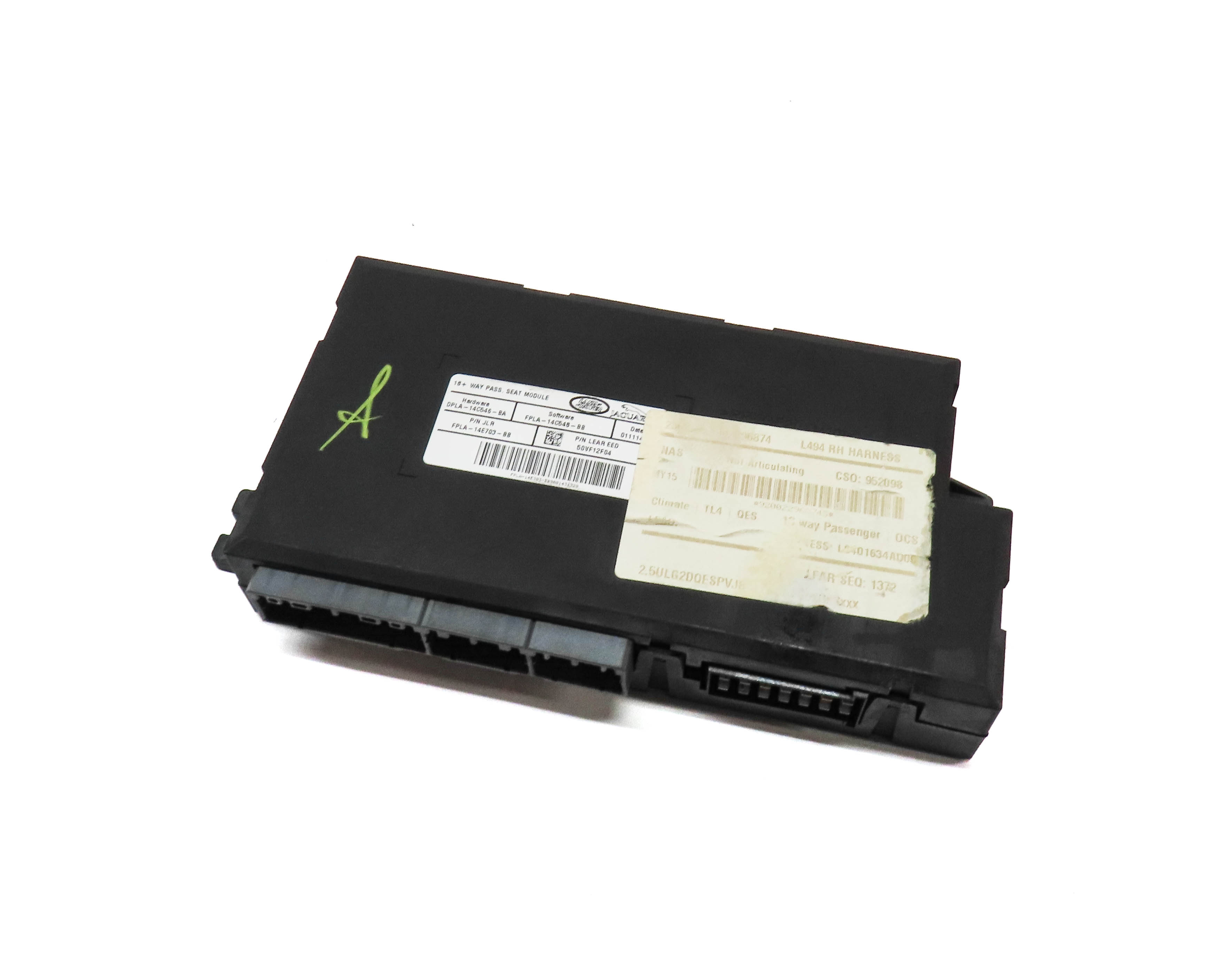 2015 RANGE ROVER SPORT (L494) FRONT RIGHT PASSENGER 16 WAY SEAT CONTROL MODULE — exact item pictured